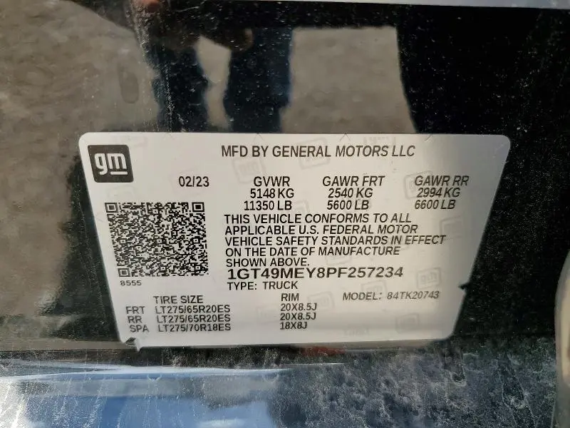 2023 GMC SIERRA K2500 SLE  
