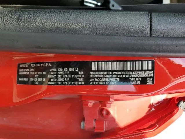 2018 JEEP RENEGADE LATITUDE  