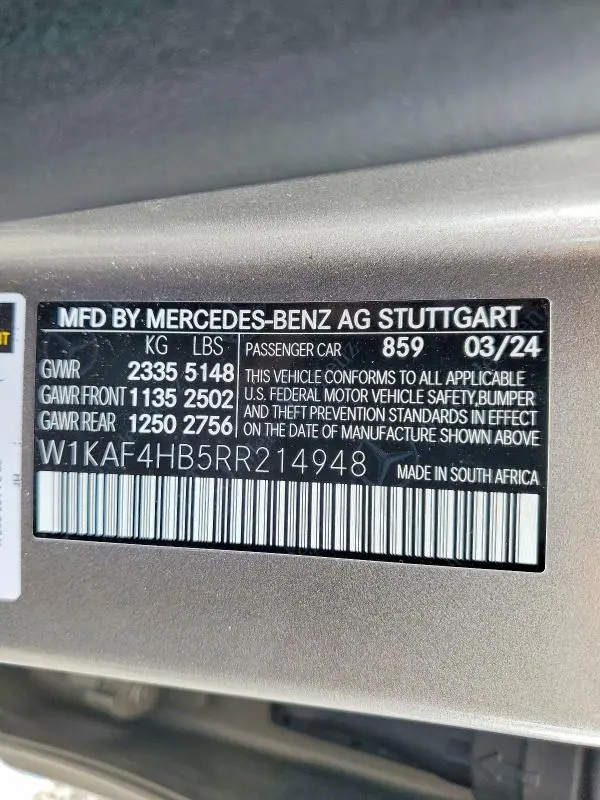 2024 MERCEDES-BENZ C 300 4MATIC  