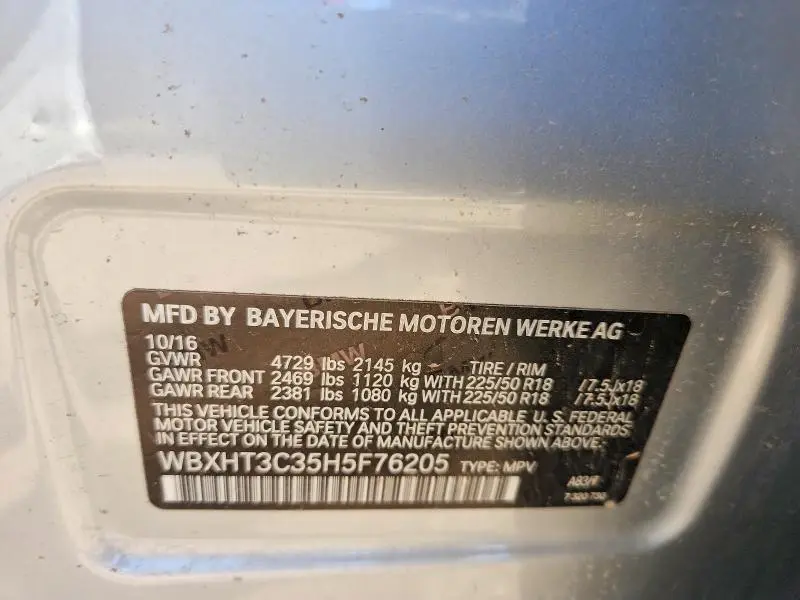2017 BMW X1 XDRIVE28I  