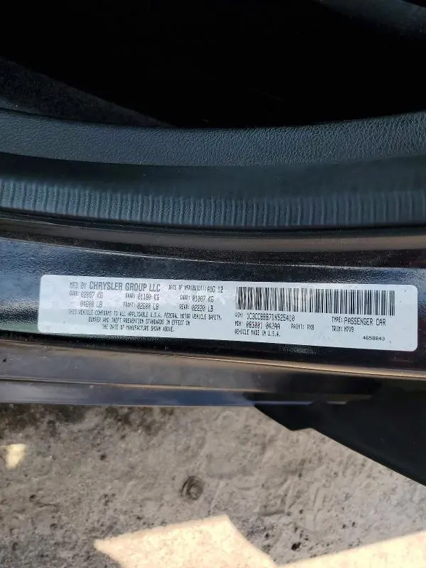 2013 CHRYSLER 200 TOURING  