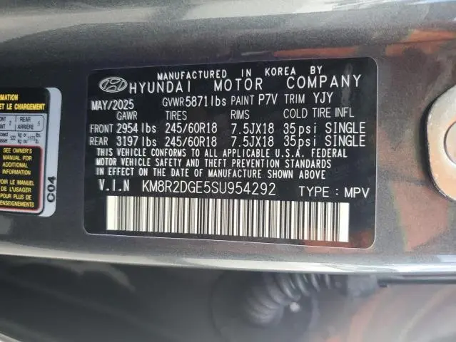 2025 HYUNDAI PALISADE SEL  