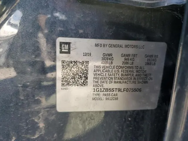 2020 CHEVROLET MALIBU LS