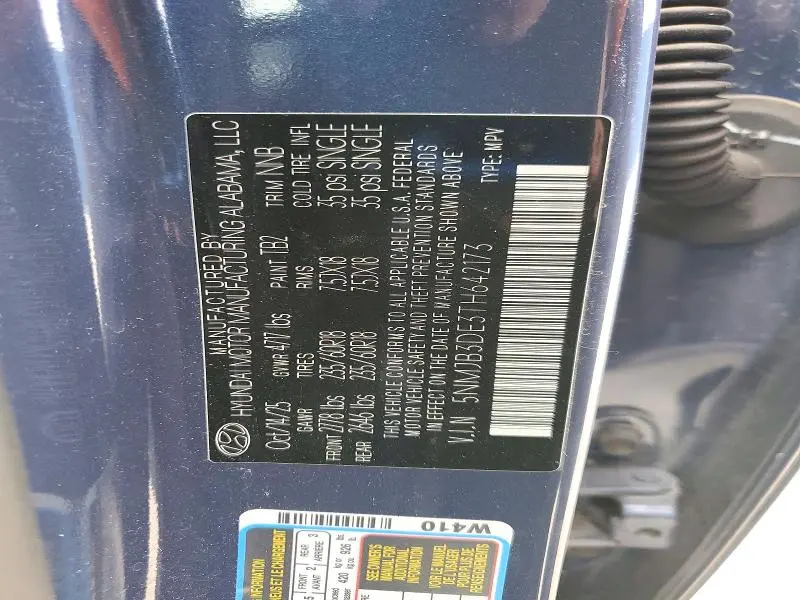 2026 HYUNDAI TUCSON SEL  