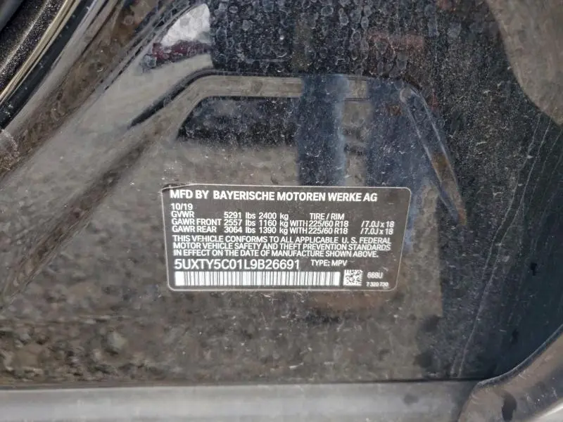 2020 BMW X3 XDRIVE30I  