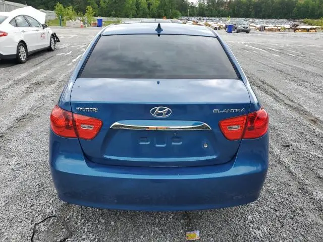 2010 HYUNDAI ELANTRA BLUE