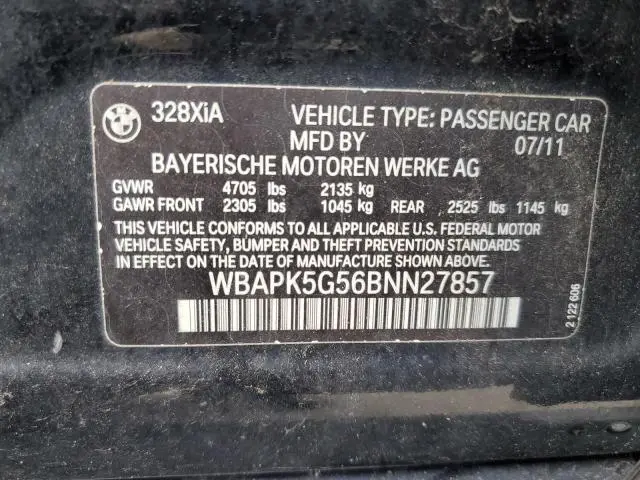 2011 BMW 328 XI SULEV  