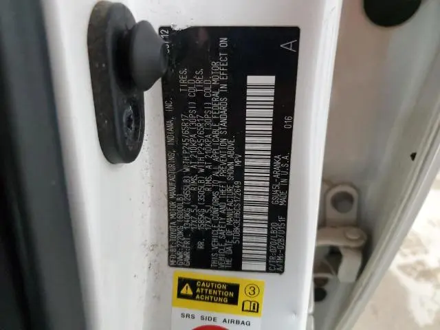 2012 TOYOTA HIGHLANDER BASE  