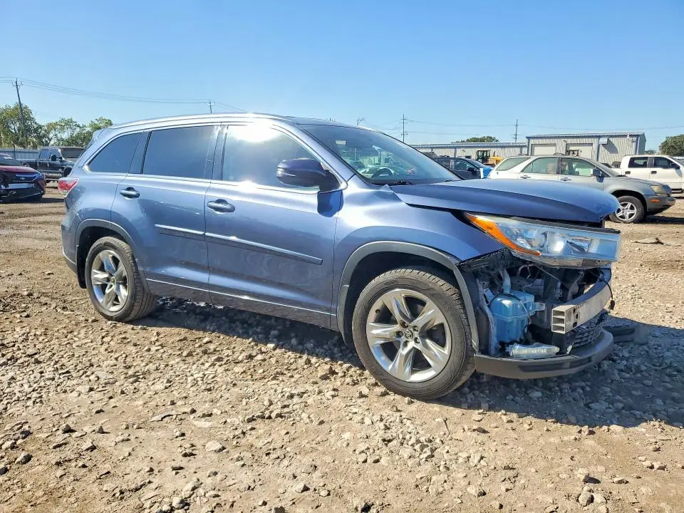 2016 TOYOTA HIGHLANDER LIMITED PLATINUM  