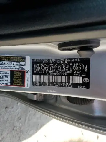 2016 TOYOTA CAMRY HYBRID  