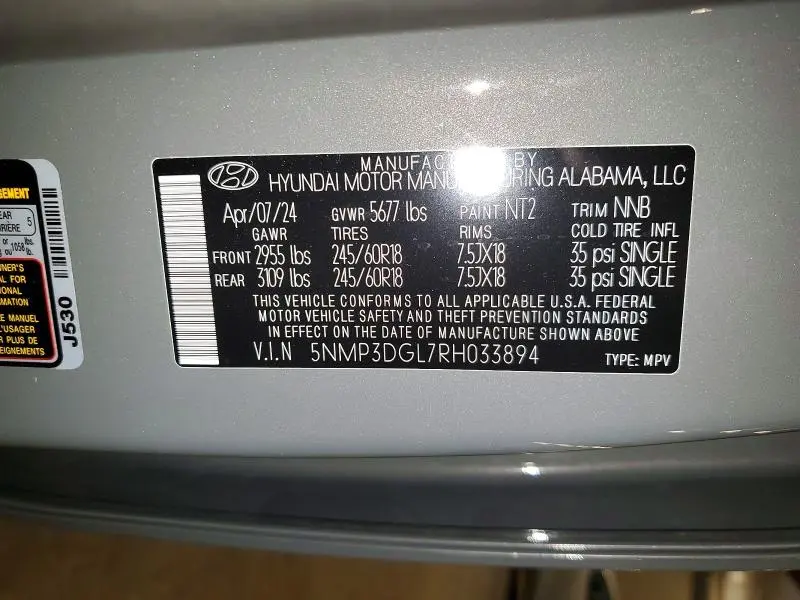 2024 HYUNDAI SANTA FE XRT  