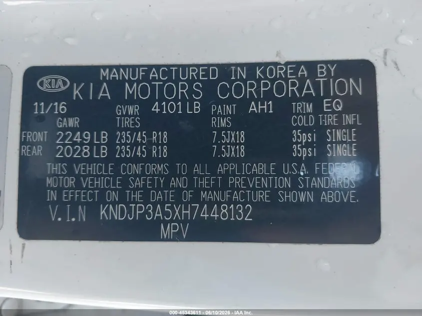2017 KIA SOUL +