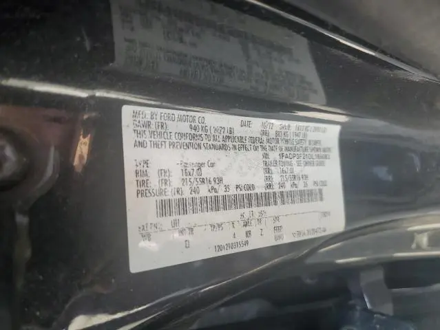 2013 FORD FOCUS SE  
