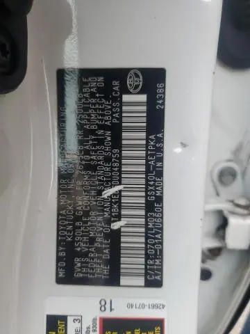 2013 TOYOTA AVALON BASE  