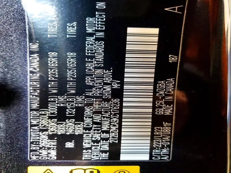 2019 LEXUS RX 350 BASE  