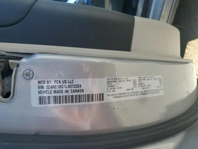 2020 CHRYSLER PACIFICA TOURING L  