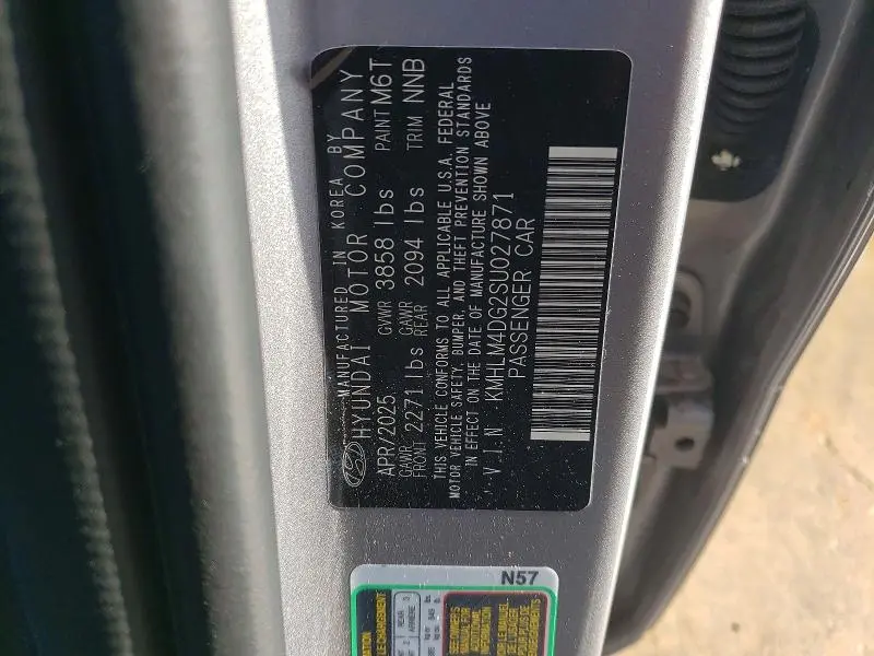 2025 HYUNDAI ELANTRA SEL SPORT  