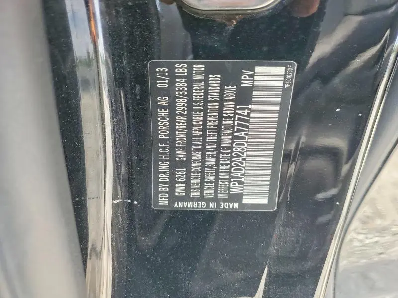2013 PORSCHE CAYENNE GTS  