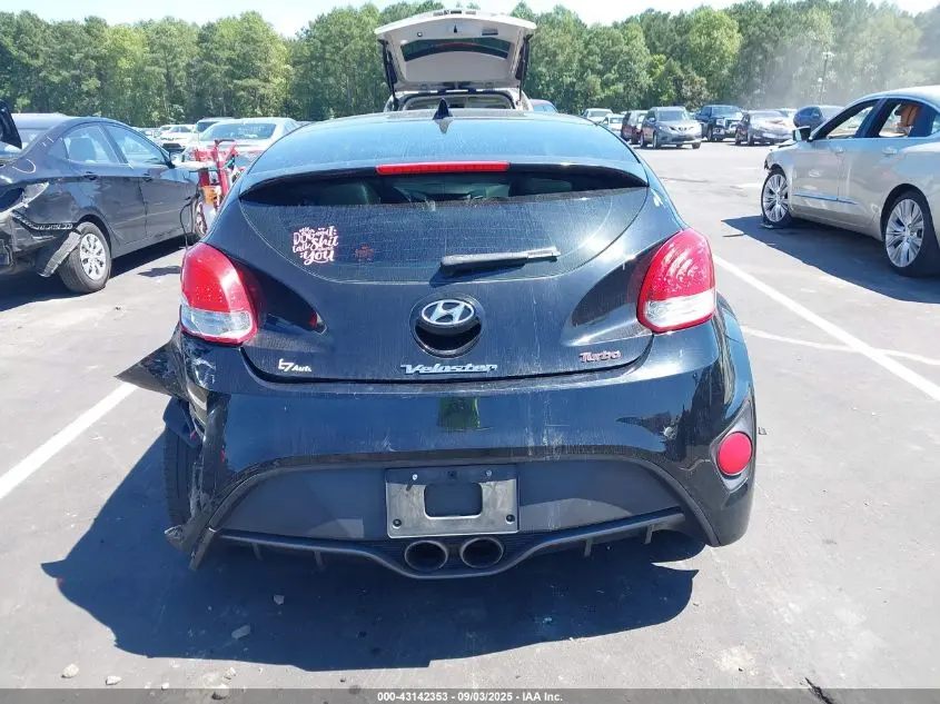 2013 HYUNDAI VELOSTER TURBO W/BLACK