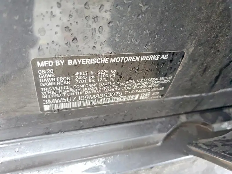 2021 BMW M340I   