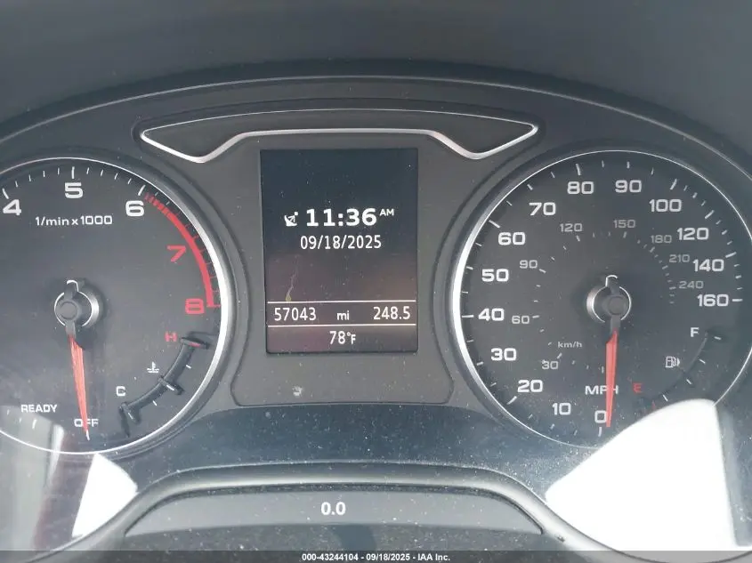 2016 AUDI A3 2.0T PREMIUM