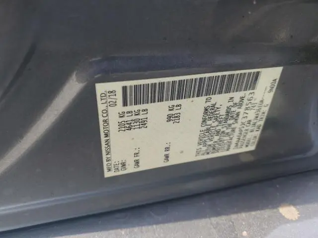 2018 NISSAN MAXIMA 3.5S  