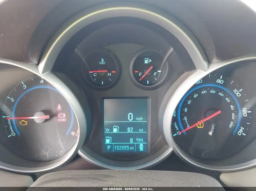 2012 CHEVROLET CRUZE 2LT