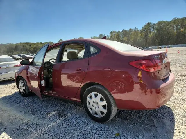 2010 HYUNDAI ELANTRA BLUE  