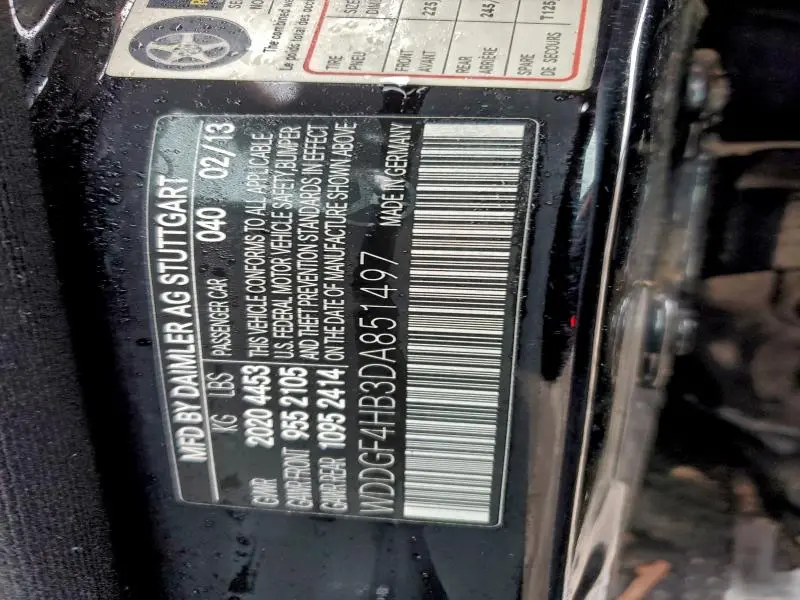 2013 MERCEDES-BENZ C 250  