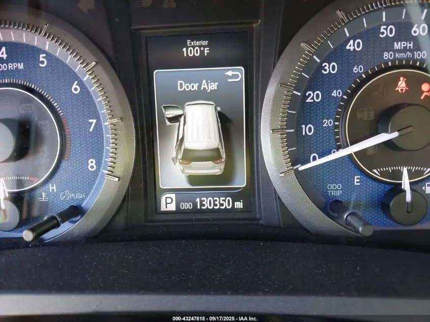 2015 TOYOTA SIENNA XLE 8 PASSENGER