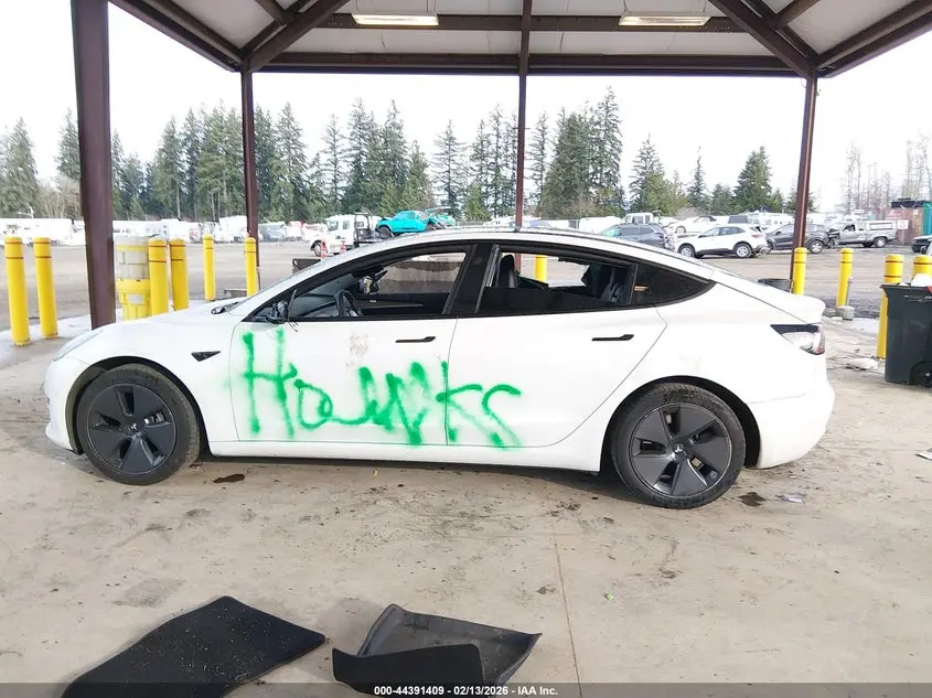 2021 TESLA MODEL 3 STANDARD RANGE PLUS REAR-WHEEL DRIVE