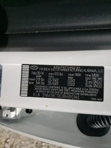 2024 HYUNDAI TUCSON SEL  