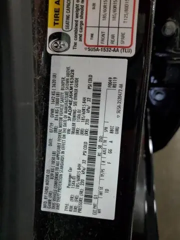 2019 FORD FIESTA SE  