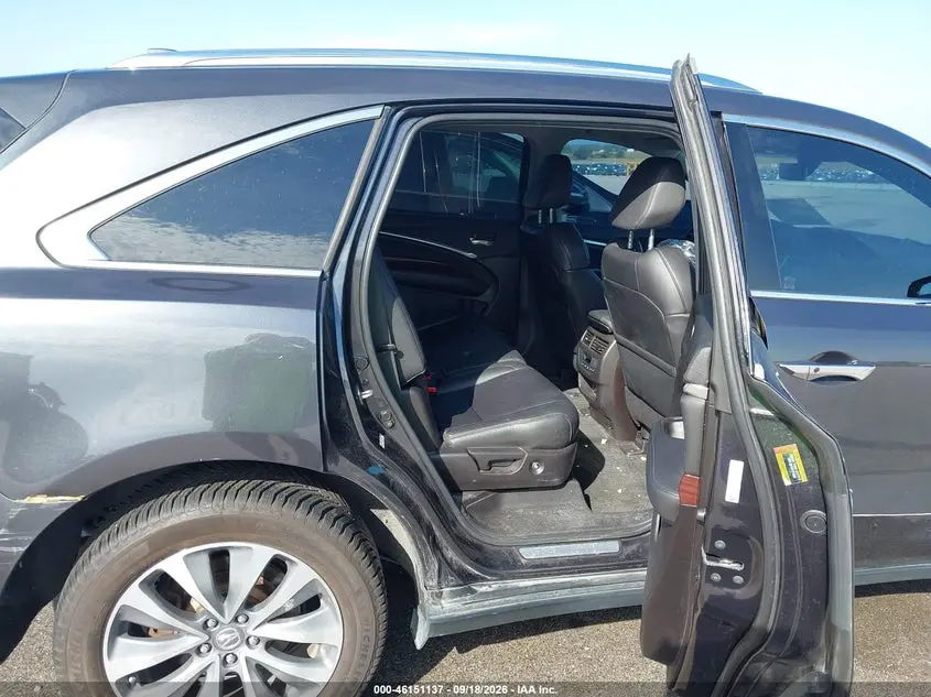 2016 ACURA MDX TECHNOLOGY   ACURAWATCH PLUS PACKAGES/TECHNOLOGY PACKAGE