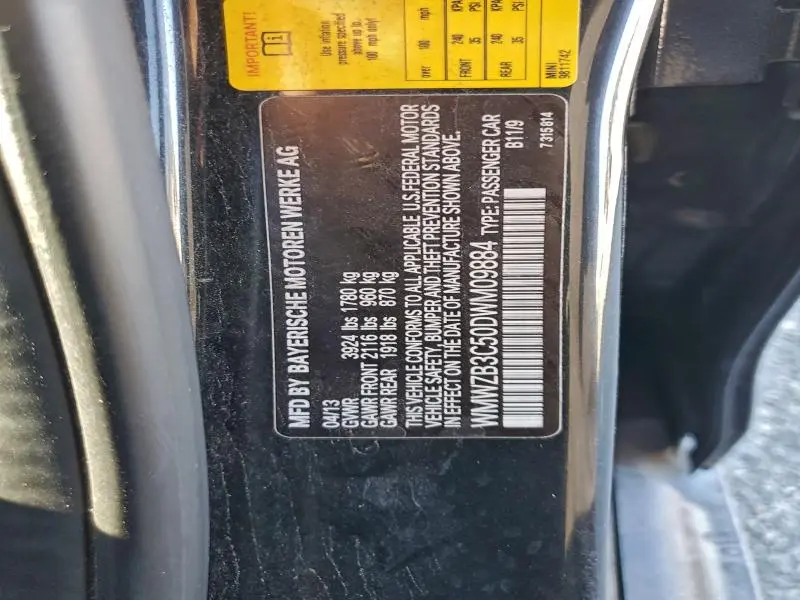 2013 MINI COOPER COUNTRYMAN  