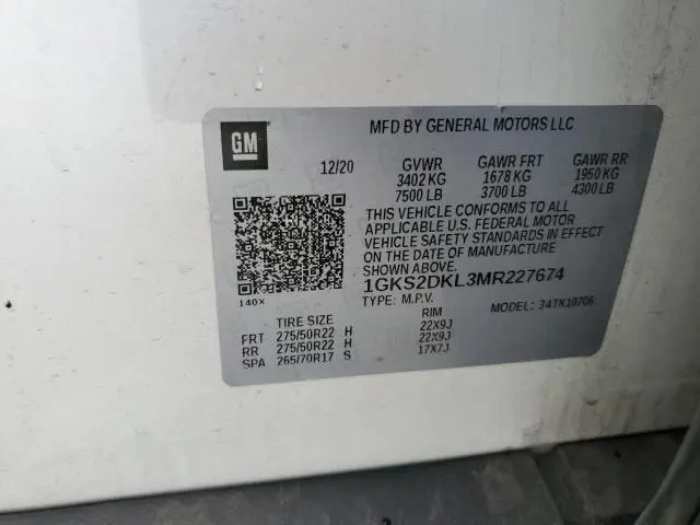 2021 GMC YUKON DENALI  