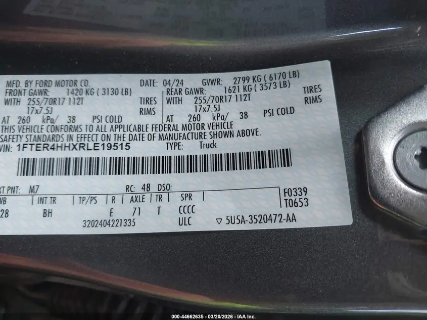 2024 FORD RANGER XLT