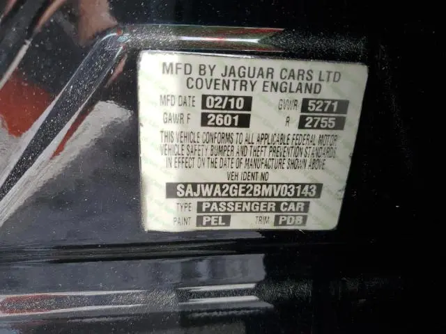 2011 JAGUAR XJL SUPERCHARGED