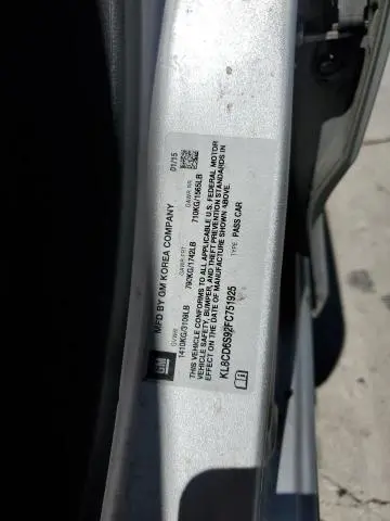 2015 CHEVROLET SPARK 1LT  