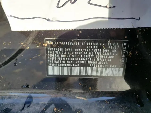 2017 VOLKSWAGEN GTI S  