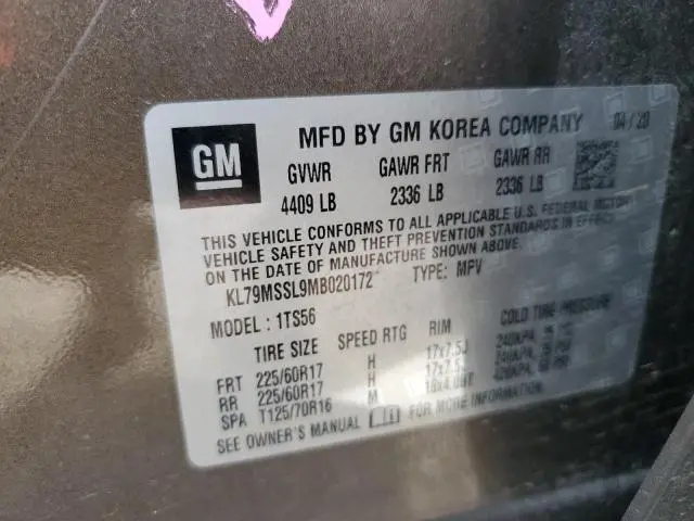 2021 CHEVROLET TRAILBLAZER ACTIV  