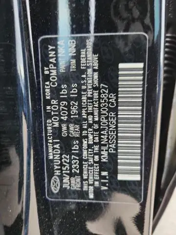 2023 HYUNDAI ELANTRA LIMITED  