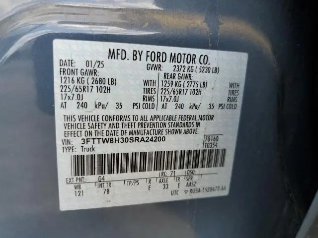 2025 FORD MAVERICK XLT  