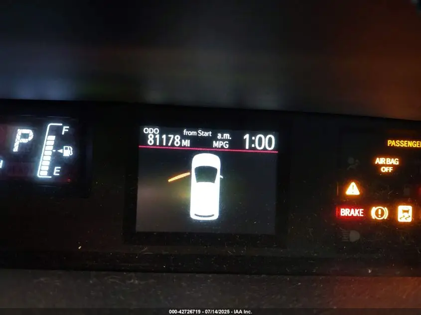 2017 TOYOTA PRIUS C TWO