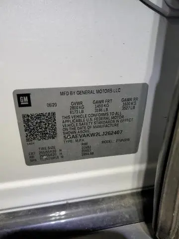 2020 BUICK ENCLAVE ESSENCE  