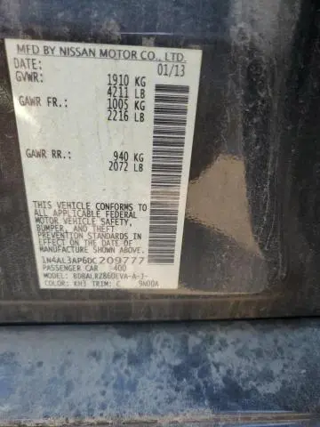 2013 NISSAN ALTIMA 2.5