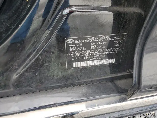 2018 HYUNDAI SONATA SPORT  