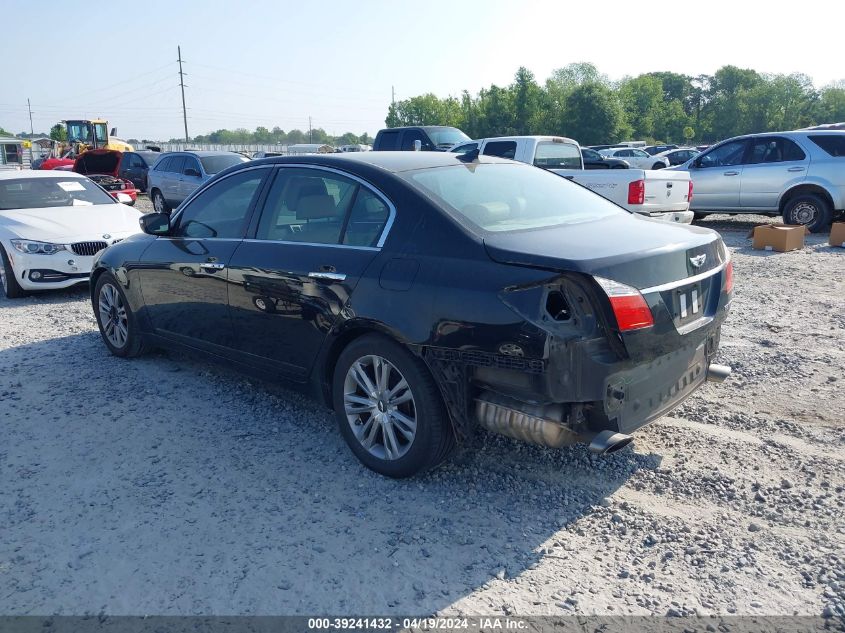 2011 HYUNDAI GENESIS 3.8