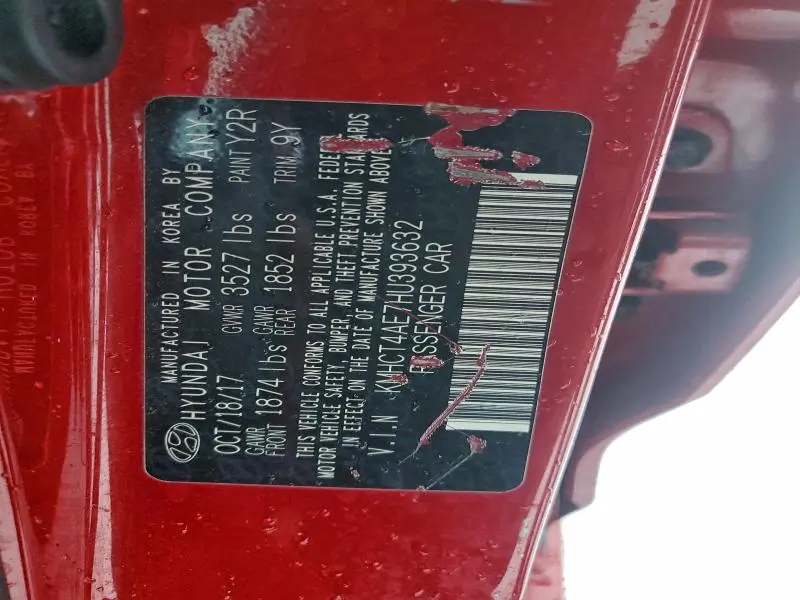 2017 HYUNDAI ACCENT SE  