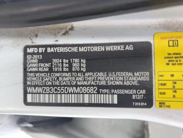 2013 MINI COOPER COUNTRYMAN  
